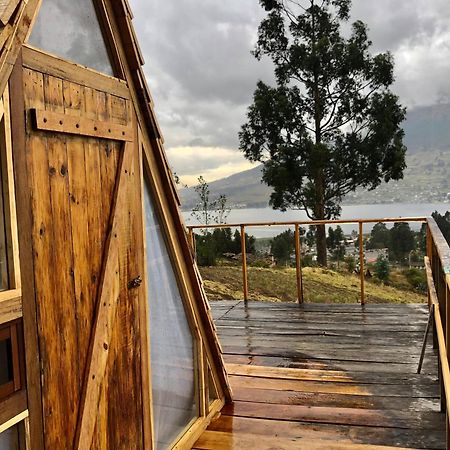 Cabanas Y Glampings Balcon Del Lago Отавало Экстерьер фото